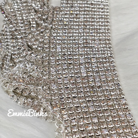 New Luxe Crystal Fringe Tassel Anklet - Picture 8 of 16